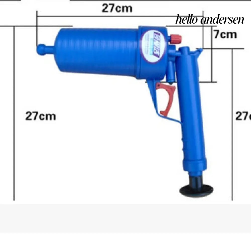 Air Power Drain Blaster Gun High-Pressure - default - Cooking Grinder