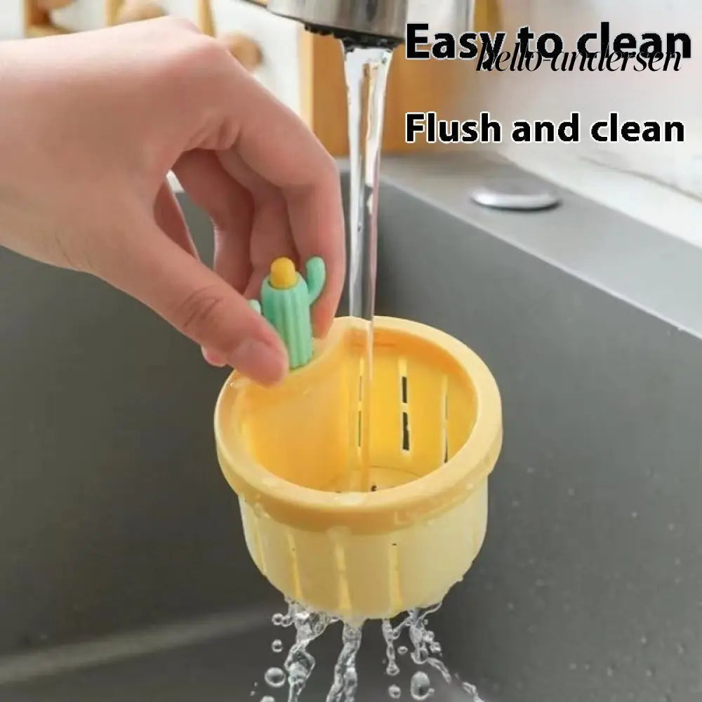 Cactus Sink Drain Strainer Press Automatic Dumping Basket - Electric Kettle