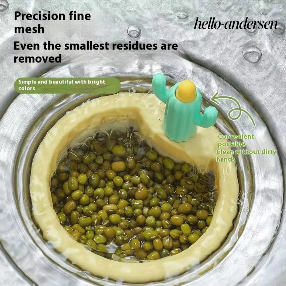 Cactus Sink Drain Strainer Press Automatic Dumping Basket - Electric Kettle