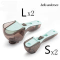 Digital Measuring Spoon & Cup Set - 2S and 2L / Blue - Cooking Grinder
