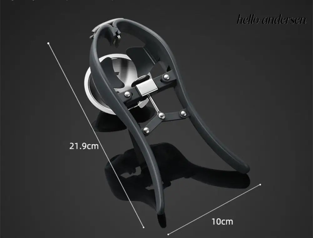 Manual Egg Tools Stainless Steel Egg Opener Scissors - Black - Egg Opener Scissors