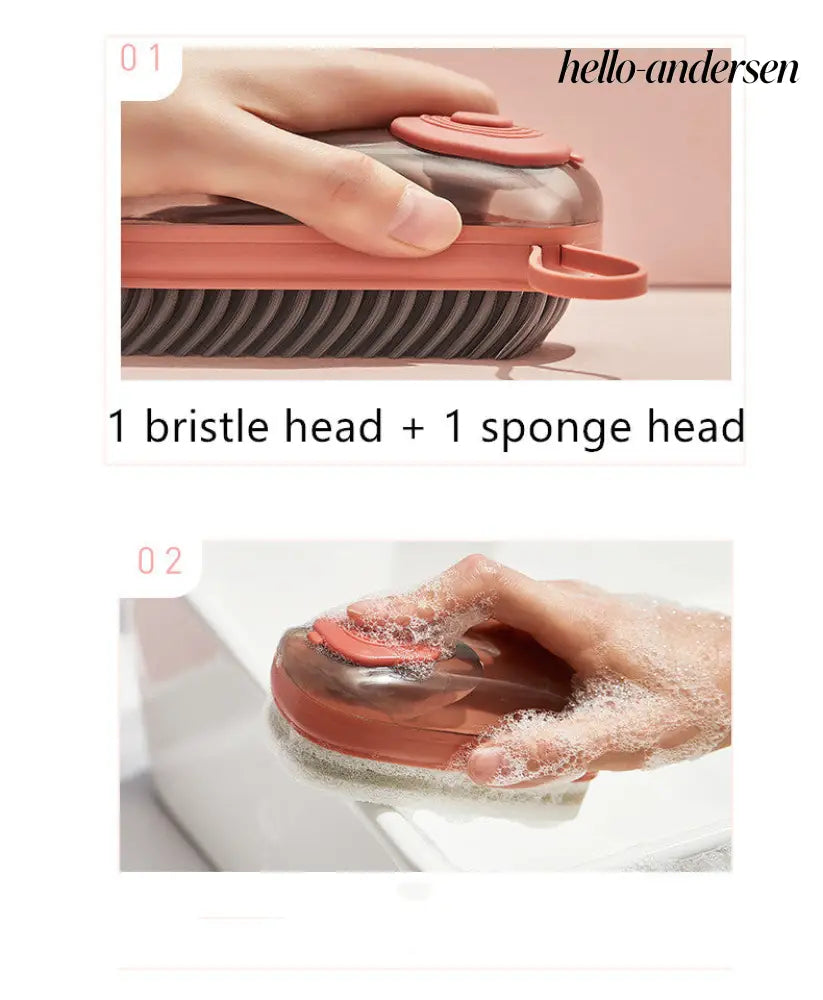 Multifunctional Automatic Liquid Cleaning Brush - Cooking Grinder