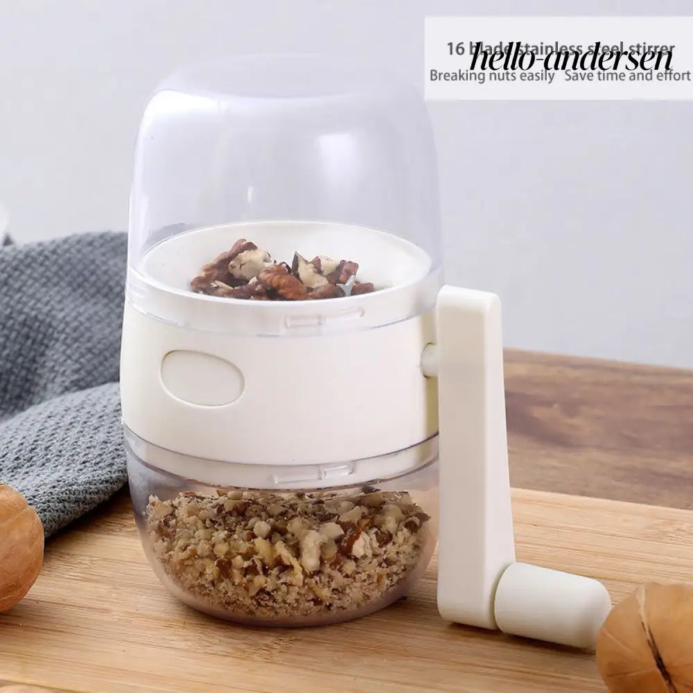 Multifunctional Nut Grinder Peanut Crusher | Manual Food Processor - Food Processor