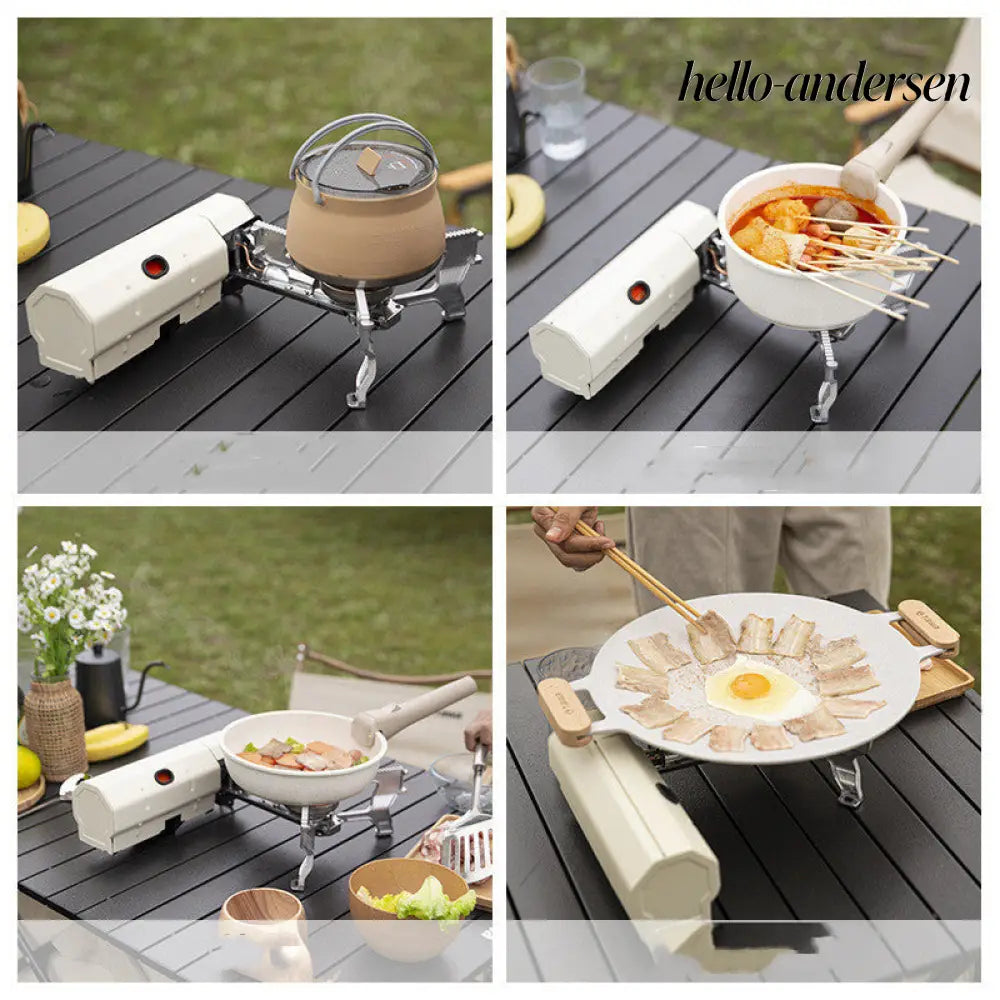 Portable Camping Gas Stove - Cooker & Grill Burner - Portable Camping Gas Stove
