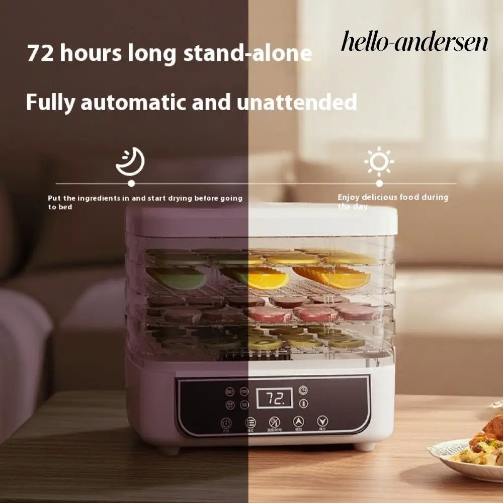 Portable Home Food Fruit Snack Dryer - Cooking Grinder