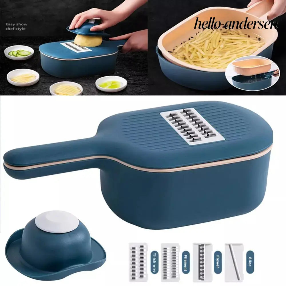 Potato Peeler & Cheese Grater Set 5-in-1 - Potato Peeler