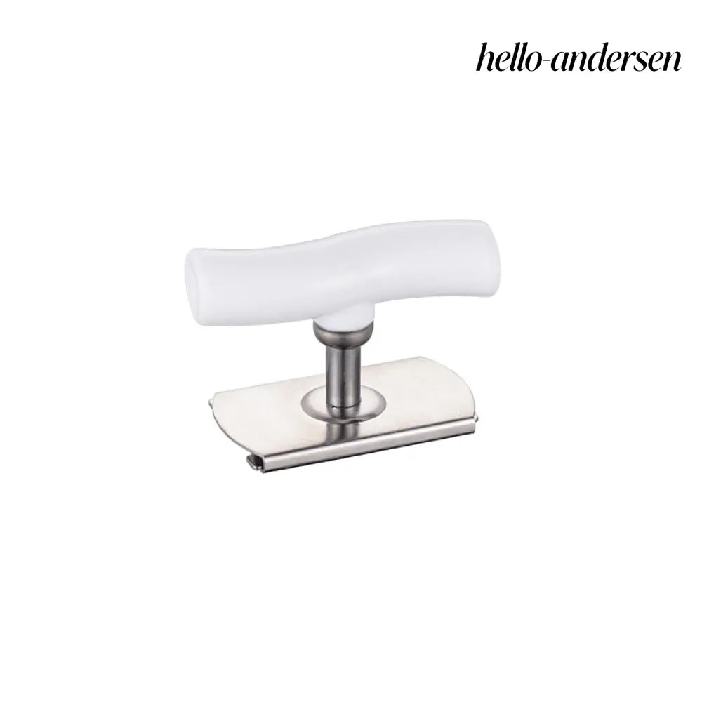 Stainless Steel Adjustable Jar Opener for Lids & Bottles - White - Jar Opener
